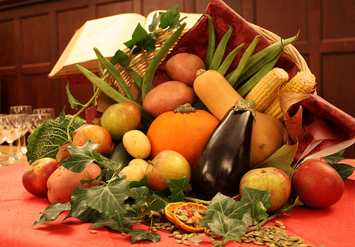 Thanksgiving Cornucopia