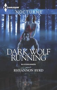 dark wolf running