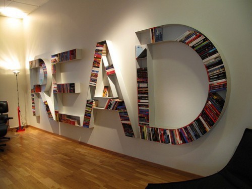 20 Unique Ways to Display Books