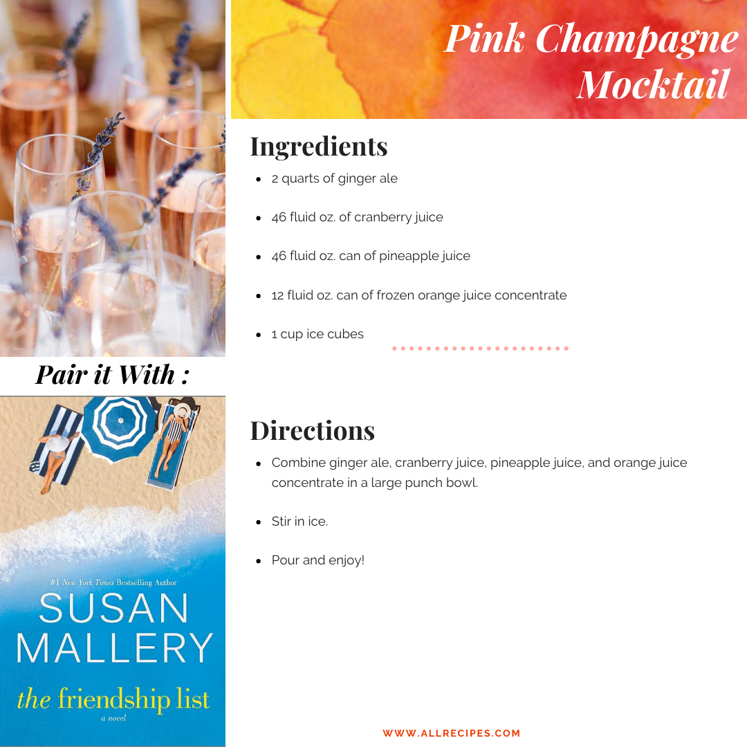 Pink Champagne Mocktail

Combine ginger ale, cranberry juice, pineapple juice and orange juice in a large punch bowl. Stir in ice.
