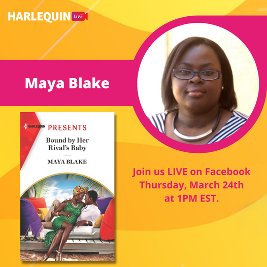 Harlequin Live Maya Blake Author Chat