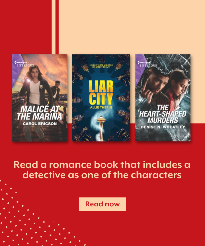 Read a romance book that includes a detective