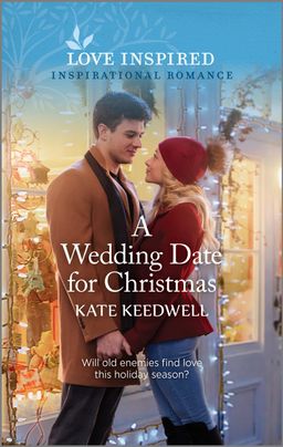 Cover image for A Wedding Date for Christmas by harlequin debut author Kate Keedwell 