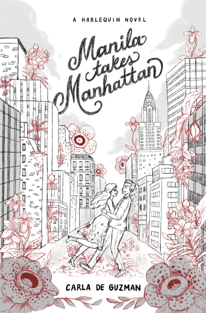 Early concepts for MANILA TAKES MANHATTAN's cover art
